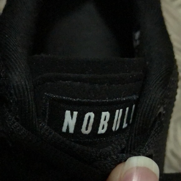 NOBULL Reflective SpellOut Black on Black Arctic Speckle Shoes-Wmns 8.5/unisex - Picture 16 of 16